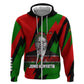 Jomo Kenyatta Hoodie Patriotic Colors Design and Father of the Kenyan Nation Tribute - African Pride