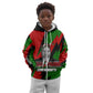 Jomo Kenyatta Kid Hoodie Patriotic Colors Design and Father of the Kenyan Nation Tribute - African Pride