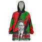 Jomo Kenyatta Kid Wearable Blanket Hoodie Patriotic Colors Design and Father of the Kenyan Nation Tribute - African Pride