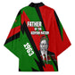 Jomo Kenyatta Kimono Patriotic Colors Design and Father of the Kenyan Nation Tribute - African Pride