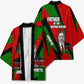 Jomo Kenyatta Kimono Patriotic Colors Design and Father of the Kenyan Nation Tribute - African Pride