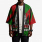 Jomo Kenyatta Kimono Patriotic Colors Design and Father of the Kenyan Nation Tribute - African Pride