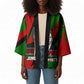 Jomo Kenyatta Kimono Patriotic Colors Design and Father of the Kenyan Nation Tribute - African Pride