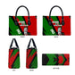 Jomo Kenyatta Leather Bag Patriotic Colors Design and Father of the Kenyan Nation Tribute - African Pride