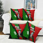 Jomo Kenyatta Pillow Cover Patriotic Colors Design and Father of the Kenyan Nation Tribute - African Pride