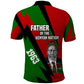 Jomo Kenyatta Polo Shirt Patriotic Colors Design and Father of the Kenyan Nation Tribute - African Pride