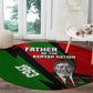 Jomo Kenyatta Round Carpet Patriotic Colors Design and Father of the Kenyan Nation Tribute - African Pride