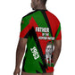 Jomo Kenyatta Rugby Jersey Patriotic Colors Design and Father of the Kenyan Nation Tribute - African Pride