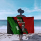 Jomo Kenyatta Sarong Patriotic Colors Design and Father of the Kenyan Nation Tribute - African Pride