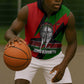 Jomo Kenyatta Sleeveless Zip Hoodie Patriotic Colors Design and Father of the Kenyan Nation Tribute - African Pride