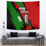 Jomo Kenyatta Tapestry Patriotic Colors Design and Father of the Kenyan Nation Tribute - African Pride