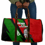 Jomo Kenyatta Travel Bag Patriotic Colors Design and Father of the Kenyan Nation Tribute - African Pride