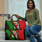 Jomo Kenyatta Travel Bag Patriotic Colors Design and Father of the Kenyan Nation Tribute - African Pride