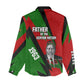 Jomo Kenyatta Women Casual Shirt Patriotic Colors Design and Father of the Kenyan Nation Tribute - African Pride