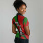 Jomo Kenyatta Women Polo Shirt Patriotic Colors Design and Father of the Kenyan Nation Tribute - African Pride