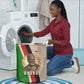 Jomo Kenyatta Laundry Basket Uhuru and Kenyan Heritage Quote Tribute - African Pride