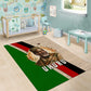 Jomo Kenyatta Area Rug Uhuru and Kenyan Heritage Quote Tribute - African Pride