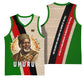 Jomo Kenyatta Basketball Jersey Uhuru and Kenyan Heritage Quote Tribute - African Pride