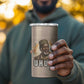 Jomo Kenyatta 4 in 1 Can Cooler Tumbler Uhuru and Kenyan Heritage Quote Tribute - African Pride