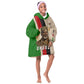 Jomo Kenyatta Kid Wearable Blanket Hoodie Uhuru and Kenyan Heritage Quote Tribute - African Pride