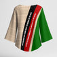 Jomo Kenyatta Kimono Sleeve Blouse Uhuru and Kenyan Heritage Quote Tribute - African Pride