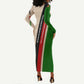 Jomo Kenyatta Long Sleeve Bodycon Dress Uhuru and Kenyan Heritage Quote Tribute - African Pride