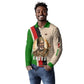Jomo Kenyatta Long Sleeve Polo Shirt Uhuru and Kenyan Heritage Quote Tribute - African Pride