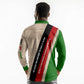 Jomo Kenyatta Long Sleeve Polo Shirt Uhuru and Kenyan Heritage Quote Tribute - African Pride