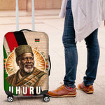 Jomo Kenyatta Luggage Cover Uhuru and Kenyan Heritage Quote Tribute - African Pride