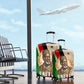 Jomo Kenyatta Luggage Cover Uhuru and Kenyan Heritage Quote Tribute - African Pride