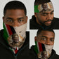 Jomo Kenyatta Neck Gaiter Uhuru and Kenyan Heritage Quote Tribute - African Pride