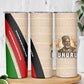 Jomo Kenyatta Skinny Tumbler Uhuru and Kenyan Heritage Quote Tribute - African Pride