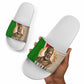 Jomo Kenyatta Slide Sandals Uhuru and Kenyan Heritage Quote Tribute - African Pride