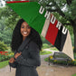 Jomo Kenyatta Umbrella Uhuru and Kenyan Heritage Quote Tribute - African Pride