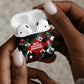 Jomo Kenyatta AirPods Case with Roots Resistance Renaissance and Kenyan Patchwork Pattern Tribute - African Pride