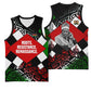 Jomo Kenyatta Basketball Jersey with Roots Resistance Renaissance and Kenyan Patchwork Pattern Tribute - African Pride