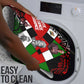 Jomo Kenyatta Bathroom Set with Roots Resistance Renaissance and Kenyan Patchwork Pattern Tribute - African Pride