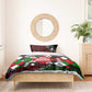 Jomo Kenyatta Bedding Set with Roots Resistance Renaissance and Kenyan Patchwork Pattern Tribute - African Pride