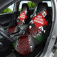 Jomo Kenyatta Car Seat Cover with Roots Resistance Renaissance and Kenyan Patchwork Pattern Tribute - African Pride