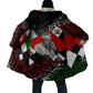 Jomo Kenyatta Cloak with Roots Resistance Renaissance and Kenyan Patchwork Pattern Tribute - African Pride