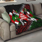 Jomo Kenyatta Quilt with Roots Resistance Renaissance and Kenyan Patchwork Pattern Tribute - African Pride