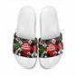 Jomo Kenyatta Slide Sandals with Roots Resistance Renaissance and Kenyan Patchwork Pattern Tribute - African Pride