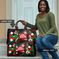 Jomo Kenyatta Travel Bag with Roots Resistance Renaissance and Kenyan Patchwork Pattern Tribute - African Pride