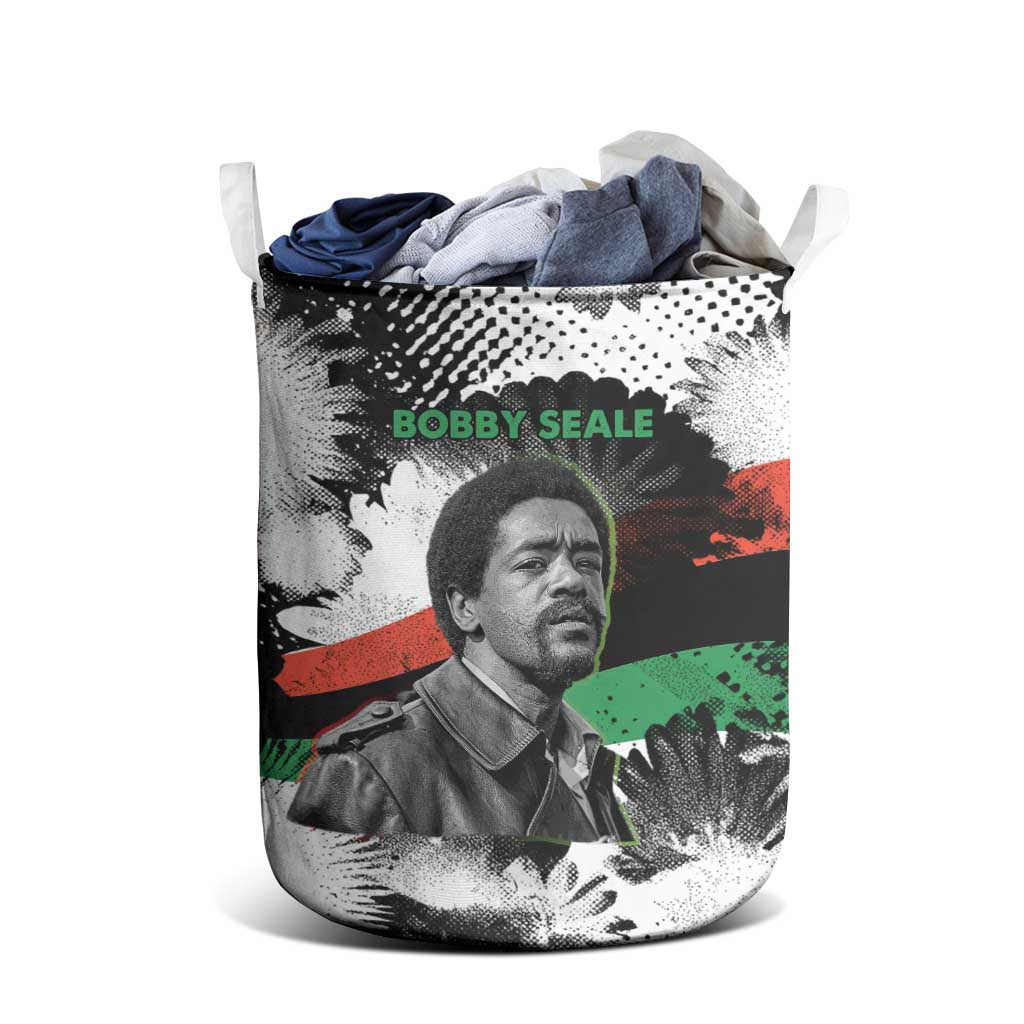 Bobby Seale Laundry Basket Black Panther Artwork Solidarity Quote Revolutionary Civil Rights Tribute - African Pride
