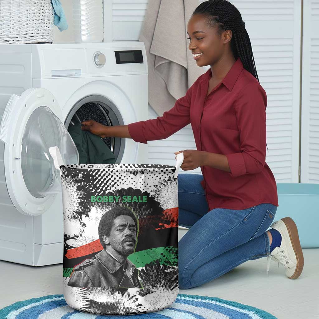 Bobby Seale Laundry Basket Black Panther Artwork Solidarity Quote Revolutionary Civil Rights Tribute - African Pride
