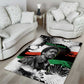 Bobby Seale Area Rug Black Panther Artwork Solidarity Quote Revolutionary Civil Rights Tribute - African Pride