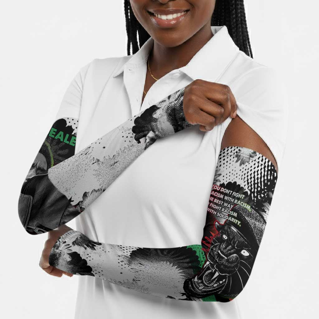Bobby Seale Arm Sleeves Black Panther Artwork Solidarity Quote Revolutionary Civil Rights Tribute - African Pride