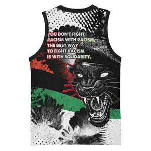 Bobby Seale Basketball Jersey Black Panther Artwork Solidarity Quote Revolutionary Civil Rights Tribute - African Pride