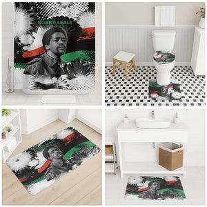 Bobby Seale Bathroom Set Black Panther Artwork Solidarity Quote Revolutionary Civil Rights Tribute - African Pride