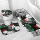 Bobby Seale Bathroom Set Black Panther Artwork Solidarity Quote Revolutionary Civil Rights Tribute - African Pride